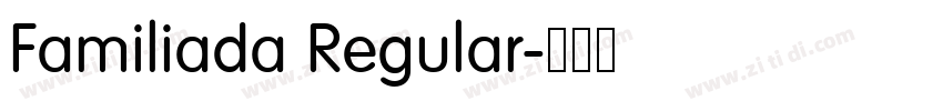 Familiada Regular字体转换